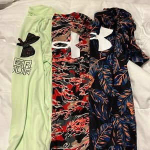 Boys Under Armour shirt pack